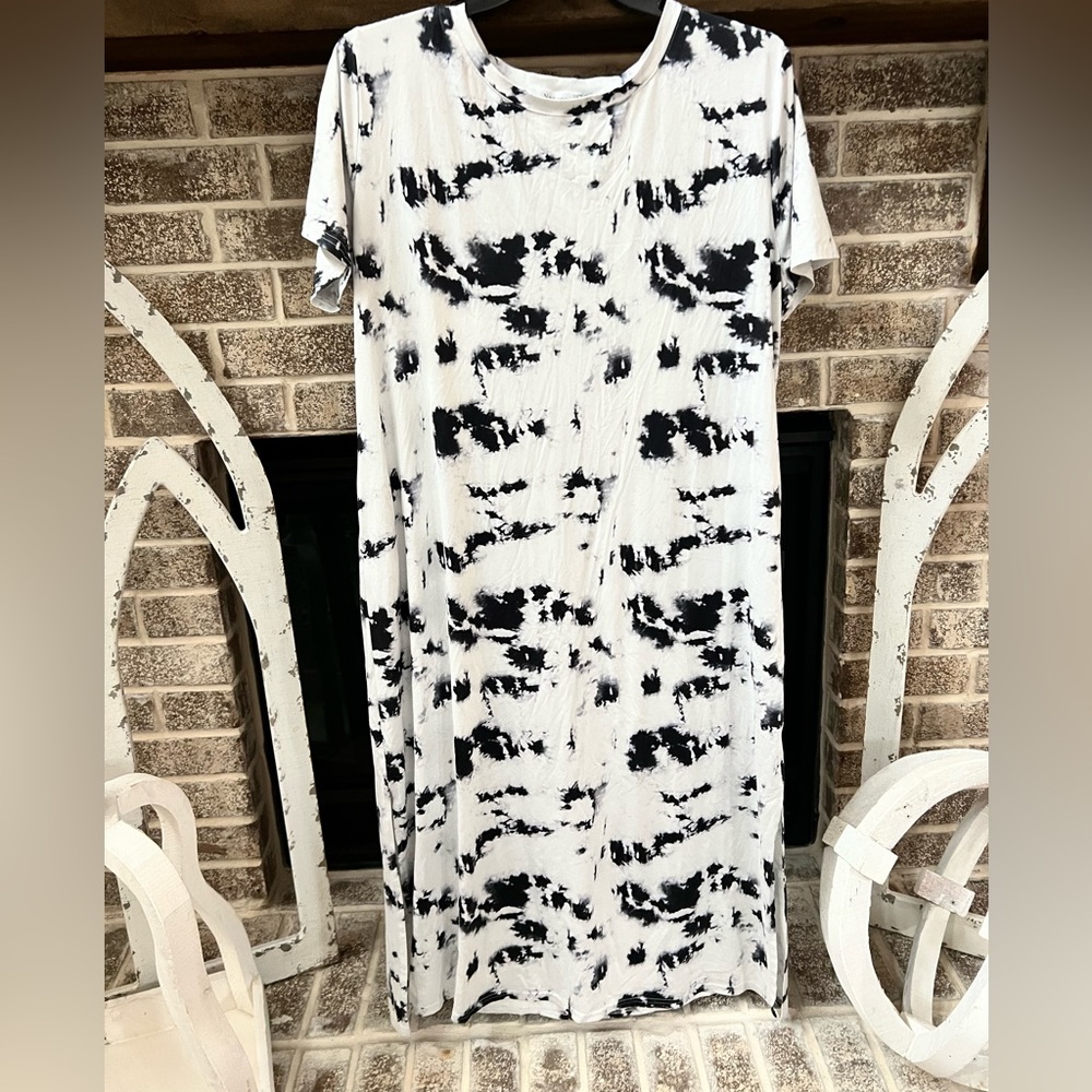 Maxi Loose Fitting T Shirt Dress